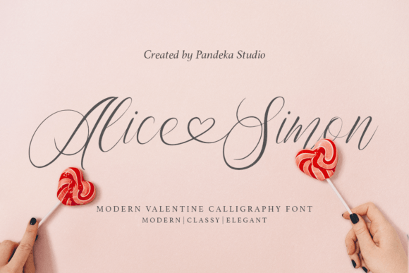 Alice Simon: A Modern Script Font for Digital Design