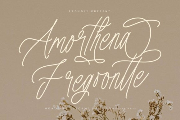 Amorthena Fregoontte Font for Elegant Business Branding