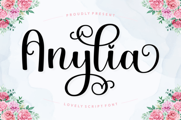 Anylia: Elevate Your Brand with Elegant Script Fonts