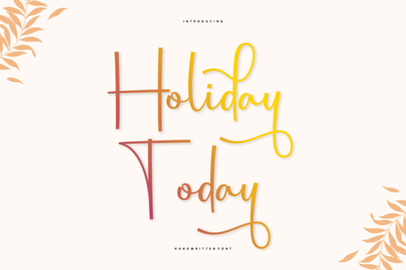 Boost Campaign Visibility with the Holiday Today Typeface