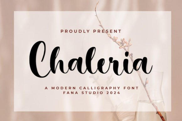 Chaleria: A Premium Script Font for Digital Branding