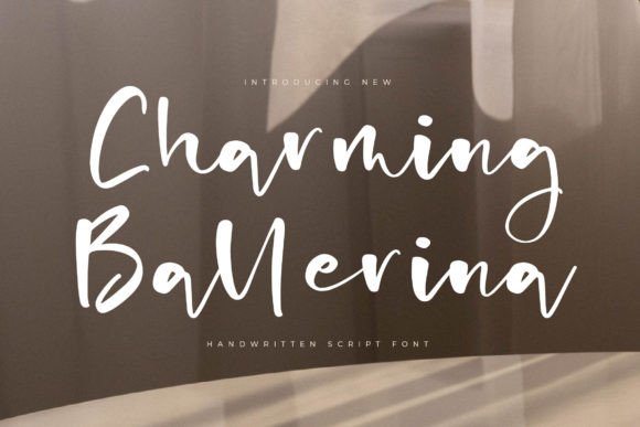 Charming Ballerina: The Perfect Script Font for Makers