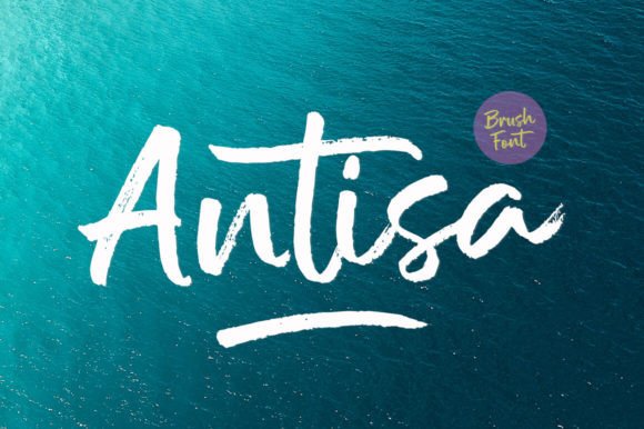 Designing with Antisa: A Casual Script for Bold Branding