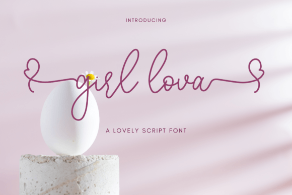 Designing with Girl Lova: A Script Font for Editorial Charm