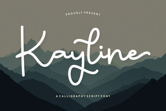 Elevate Campaigns with Kayline: A Modern Script Font