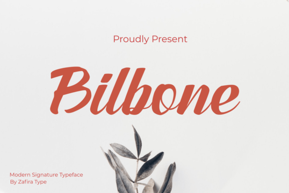Elevate Your Brand Identity with the Bilbone Typeface