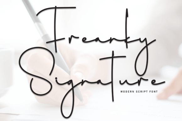 Freanky Signature: A Script Handwritten Font for Web Design