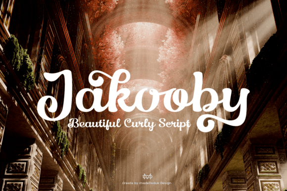 Jakooby: A Retro Script Typeface for Editorial Design