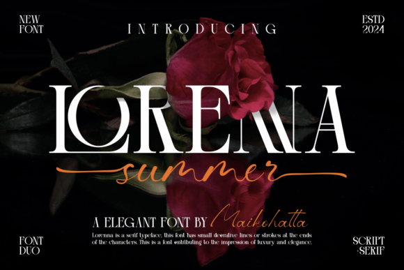 Lorenna Font Review: Elevating Campaign Visuals