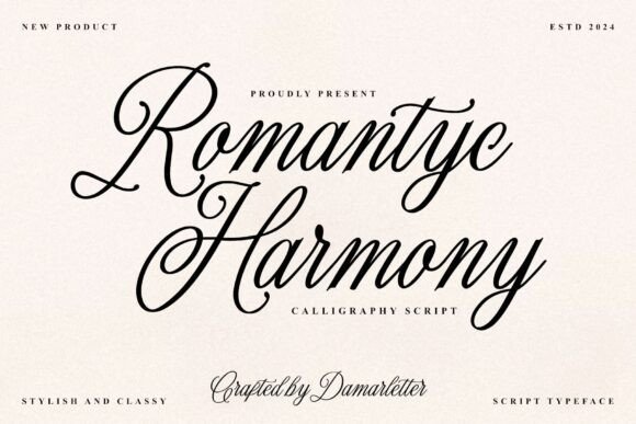 Romantyc Harmony: The Elegant Script Font for Branding