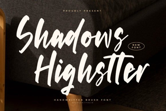 Shadows Highstter: A Luxury Script Font for Editorial Design