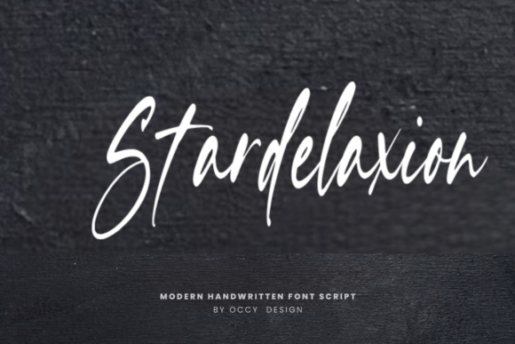 Stardelaxion Typeface for Modern Campaigns