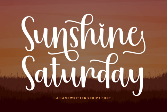 Sunshine Saturday: A Script Handwritten Font for Digital Branding